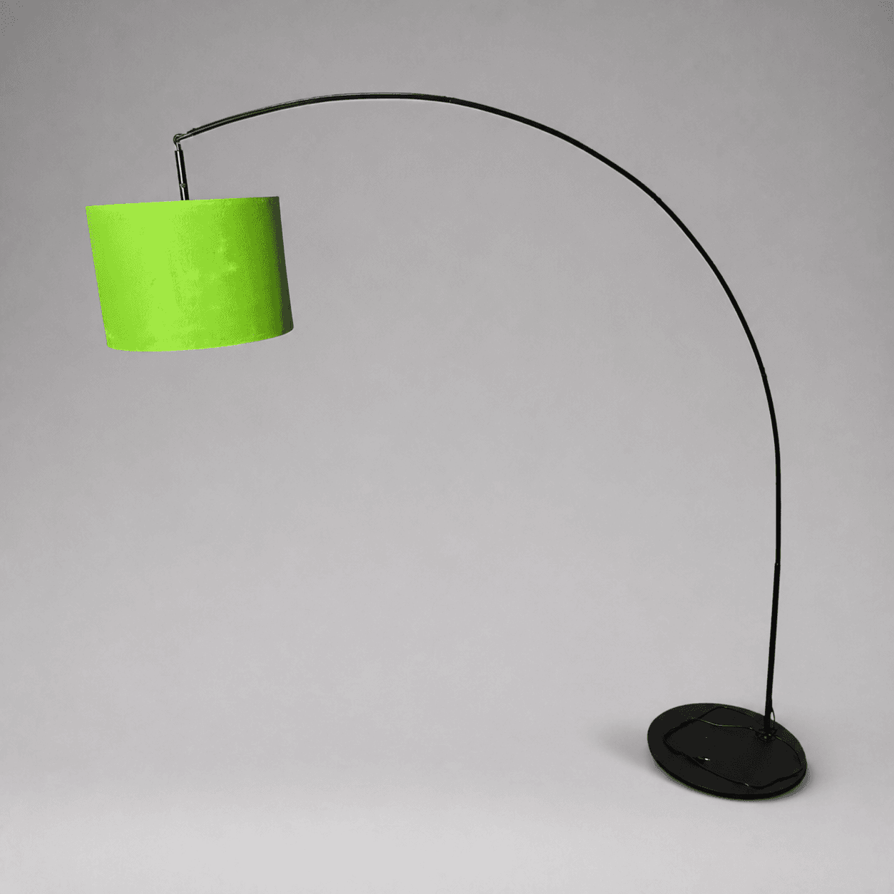 Arched Lamp with Green Shade — Photo 1