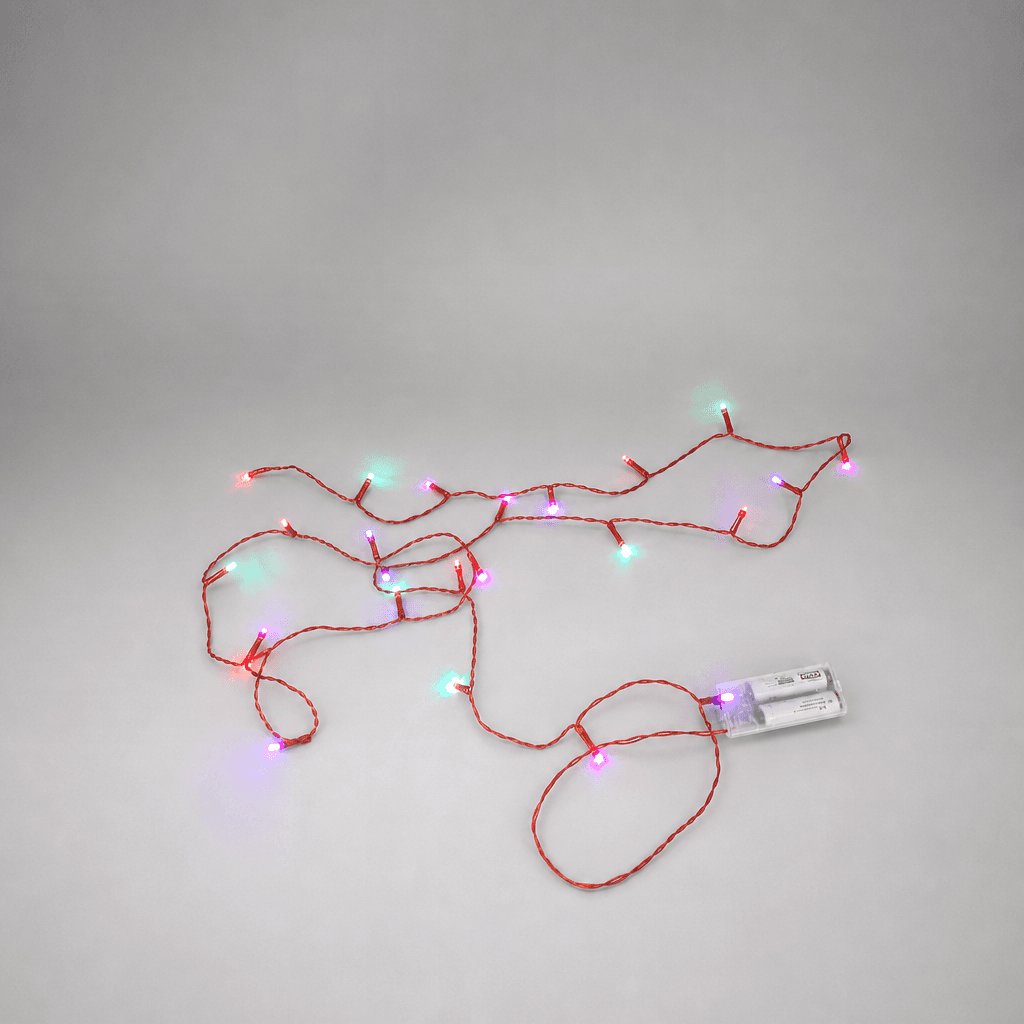 Light string with multicolored LEDs — Photo 1