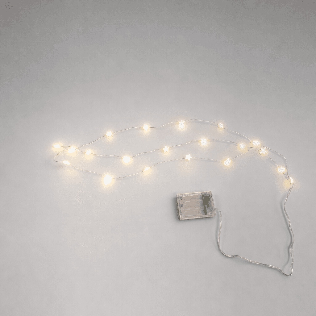 String lights with a star — Photo 1