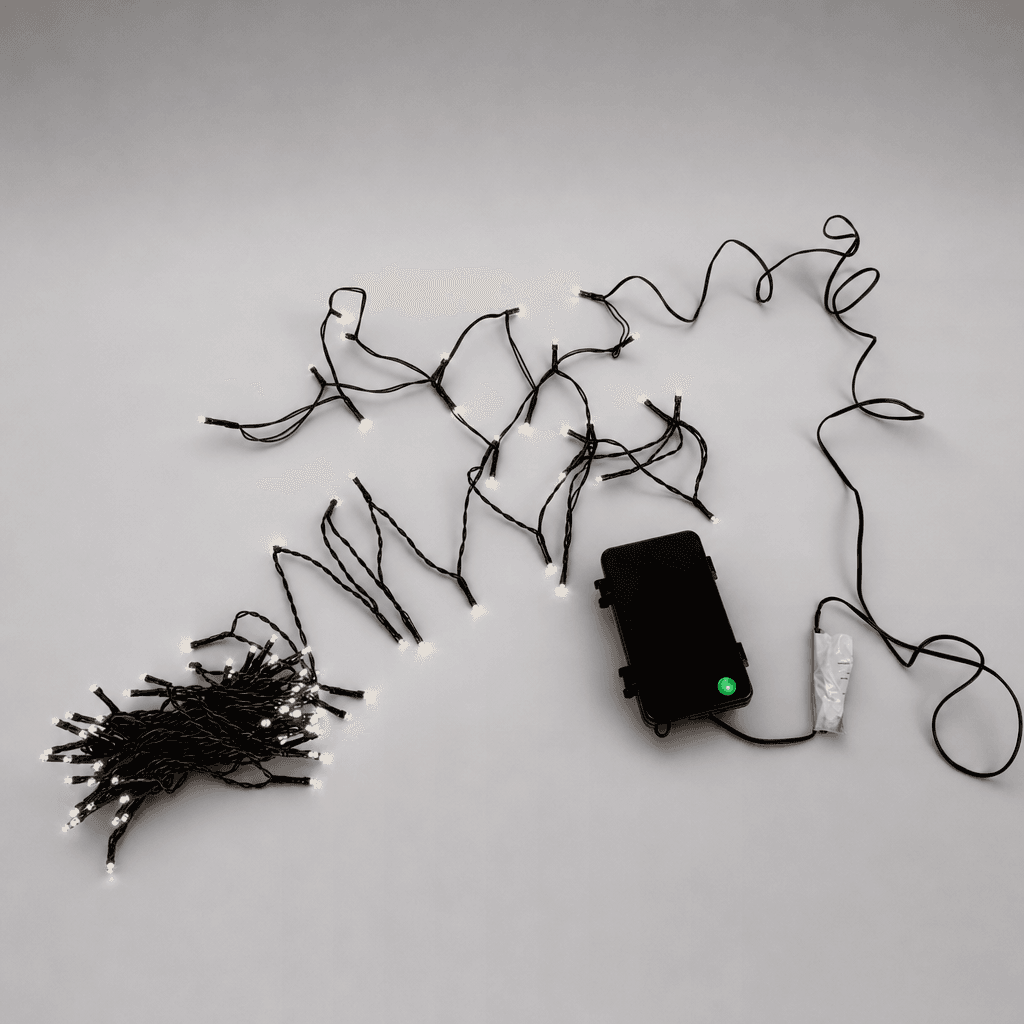 String lights with battery box — Photo 1
