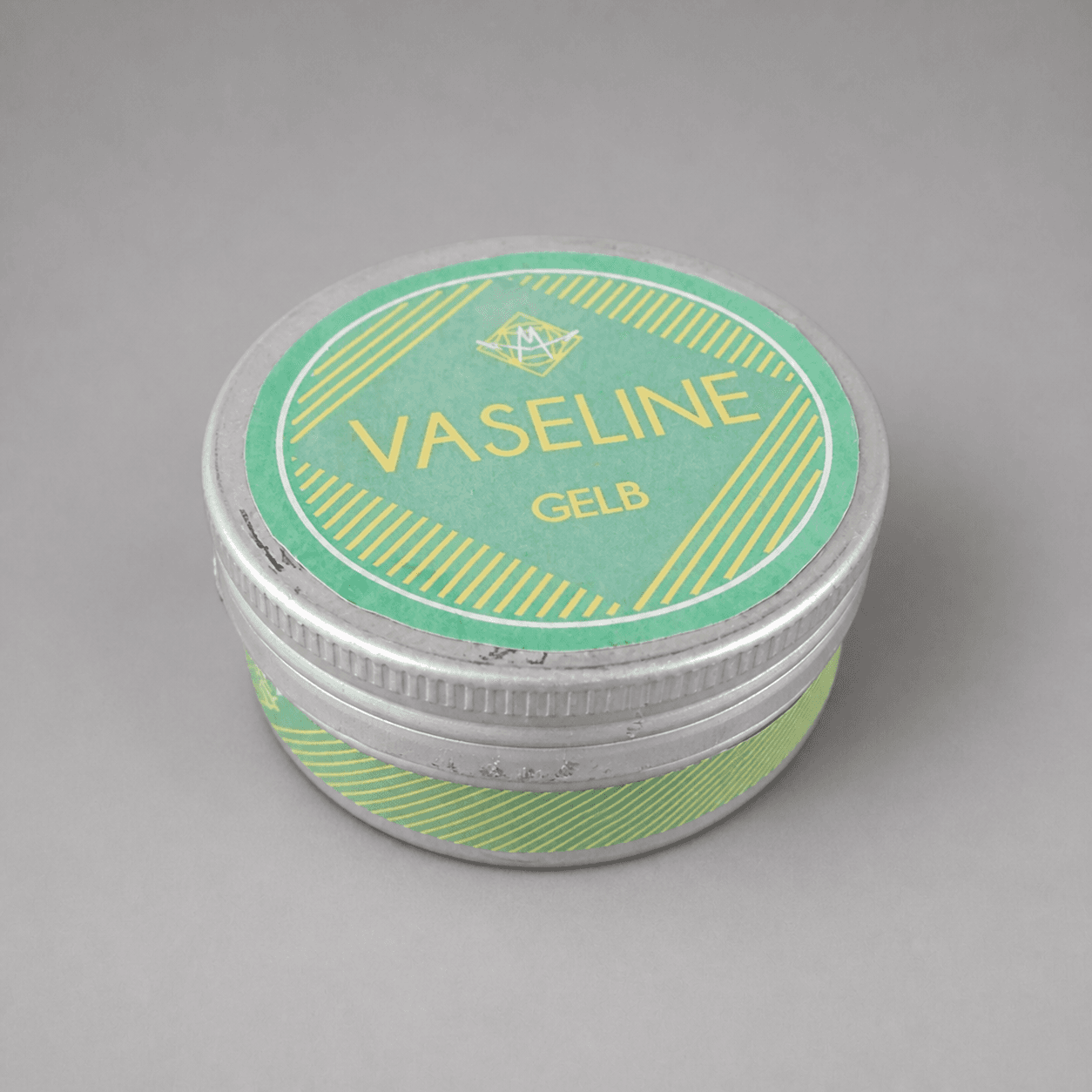 Kovová dóza Vaseline Gelb — Fotografie 1