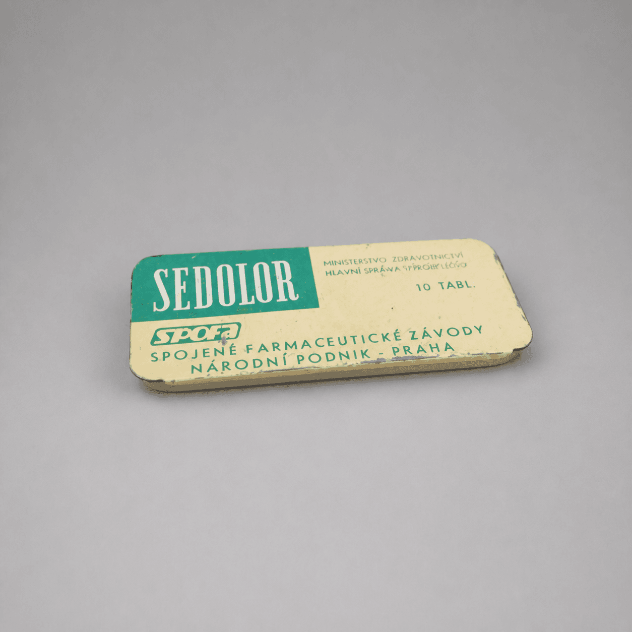 Alte Sedolor-Pappschachtel — Foto 1