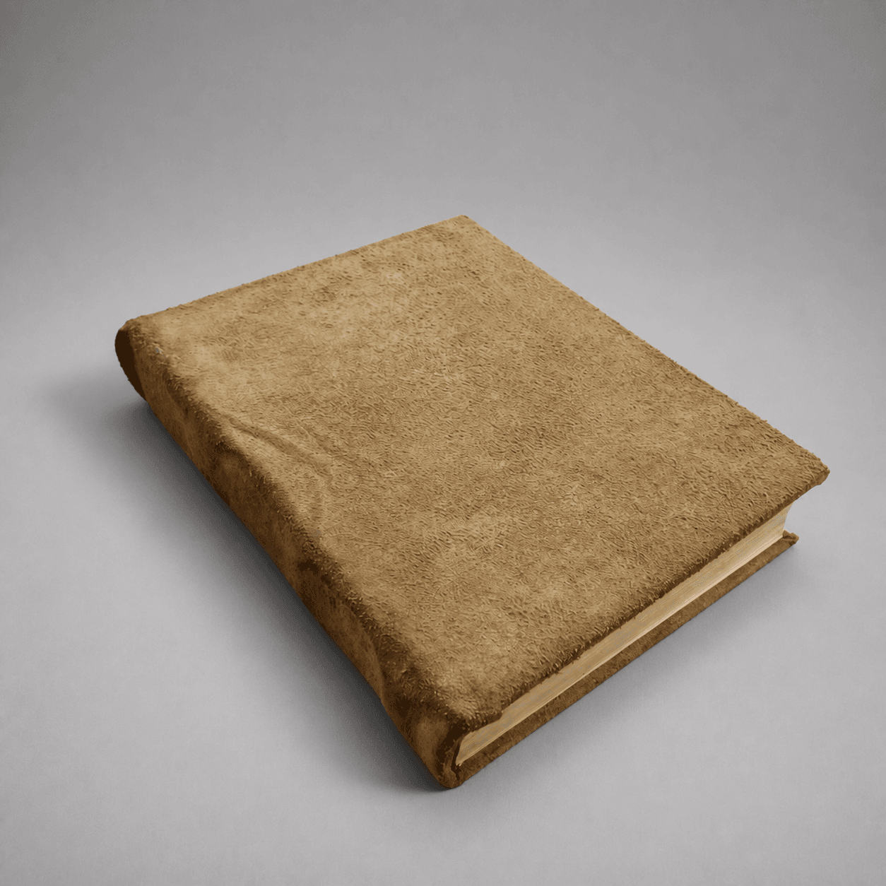 Beige hardcover book — Photo 1